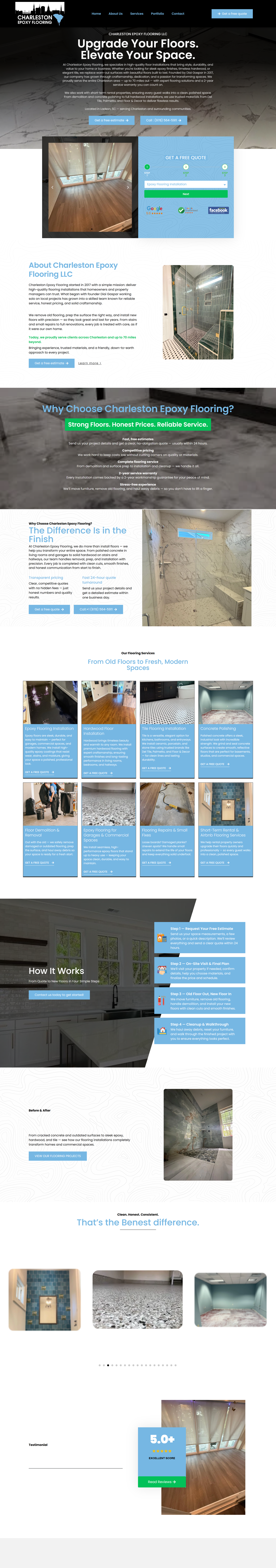 Site da Charleston Epoxy Flooring